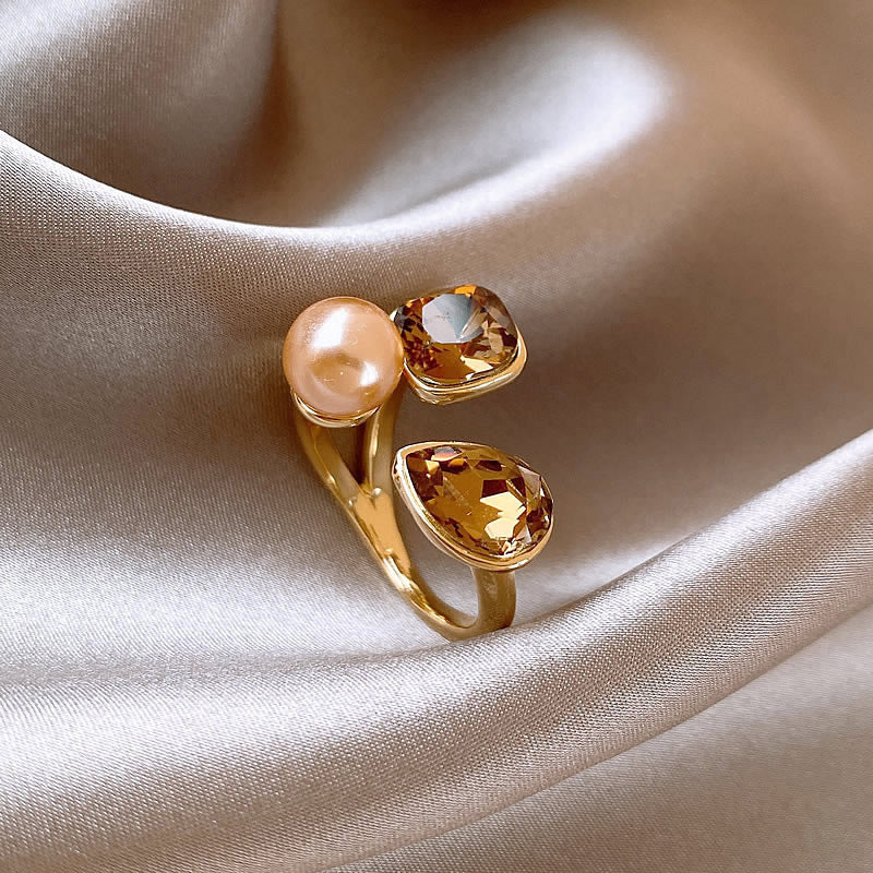 Retro Affordable Luxury Open Ring