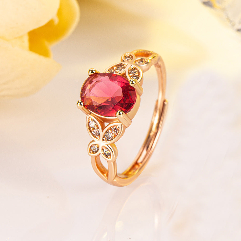 Minority Fashion Gold Love of Butterfly Ring